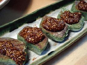 よもぎ生麩田楽