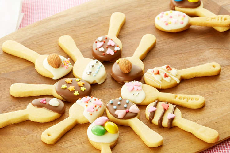 バレンタイン Hmでスプーンクッキー レシピ 作り方 By クレハ クックパッド
