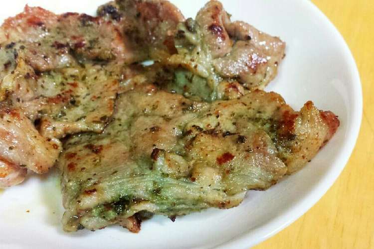 肩ロースのバジル スパイス焼き レシピ 作り方 By たび こまめ クックパッド 簡単おいしいみんなのレシピが357万品