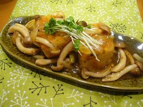 ☆梅ぇ~きのこのあんかけ豆腐☆