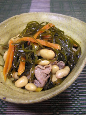 大豆入りクーブイリチー