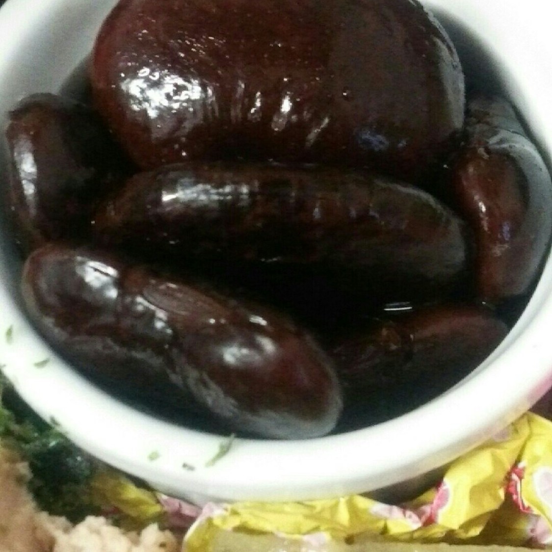 圧力鍋で花豆