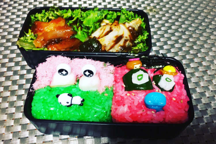 娘弁当 究極のキャラ寿司弁当 レシピ 作り方 By Tekigi クックパッド 簡単おいしいみんなのレシピが359万品