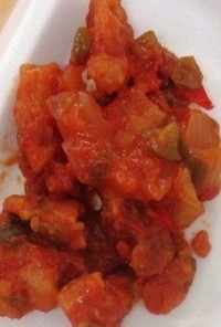 トリチリ風カラフル野菜炒め