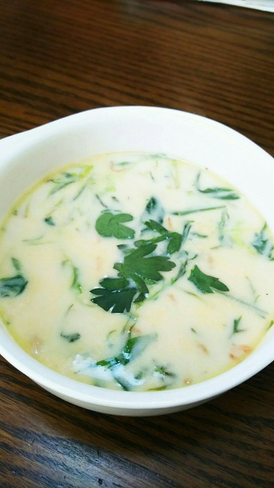 ホワイトスープの写真