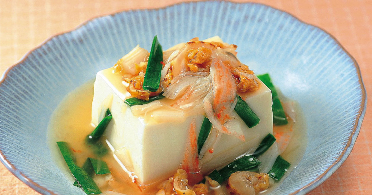 あんかけ豆腐 by コープ北陸 【クックパッド】 簡単おいしいみんなのレシピが333万品