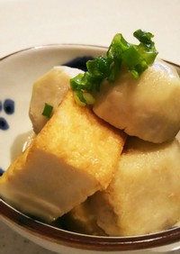 懐かしい☆里芋と厚揚げの炊いたん(煮物)