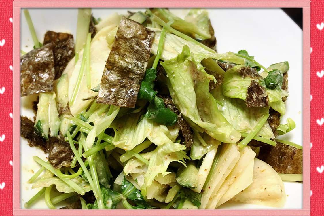 三つ葉の消費はサラダが美味しい レシピ 作り方 By おるご クックパッド 簡単おいしいみんなのレシピが379万品