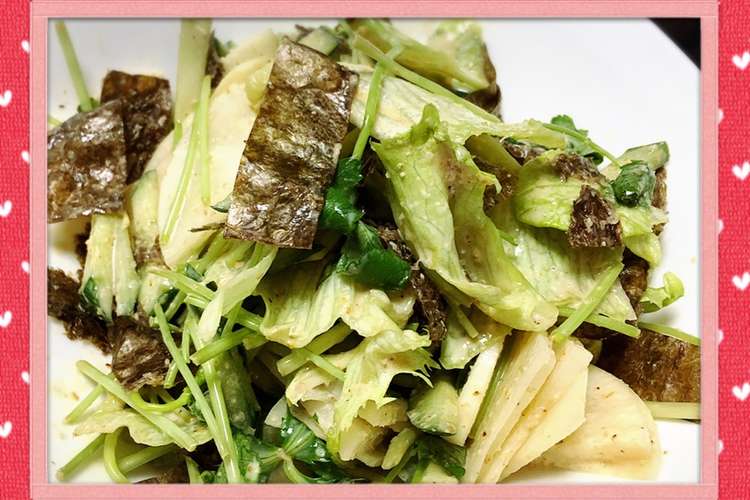三つ葉の消費はサラダが美味しい レシピ 作り方 By おるご クックパッド 簡単おいしいみんなのレシピが361万品