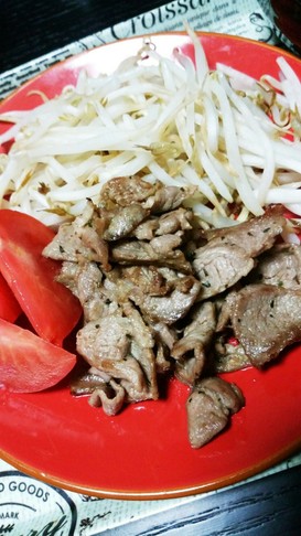 臭み少なく*ラム肉のバター焼き~焼肉風~