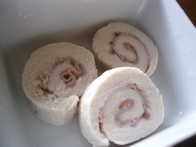 可愛いおかず☆チキンロール