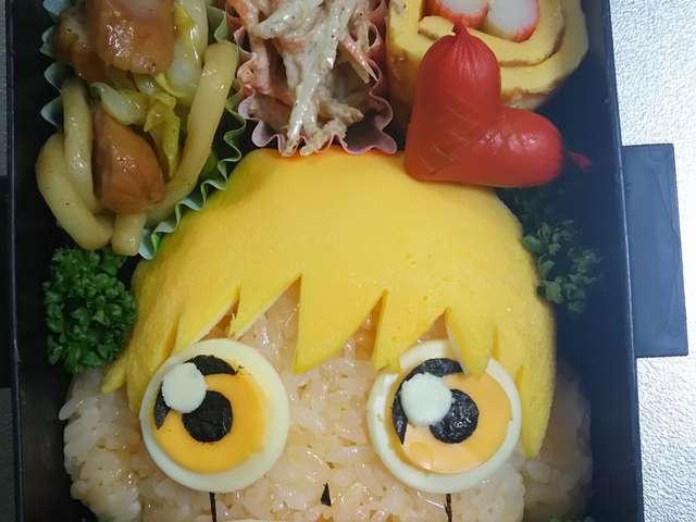 旦那 キャラ弁 金色のガッシュベル レシピ 作り方 By 一堂 礼