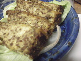 カレー風味のふわたまミートローフ