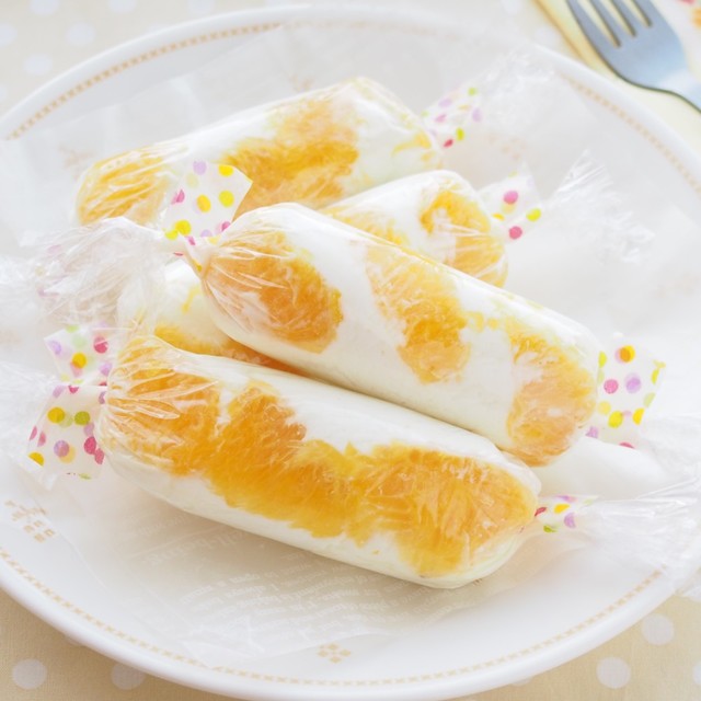 オレンジスティックレアチーズケーキ レシピ 作り方 By クレハ クックパッド