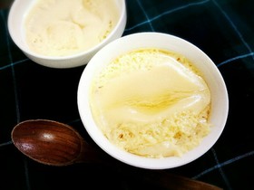 レンジで簡単!麺つゆ茶碗蒸し。
