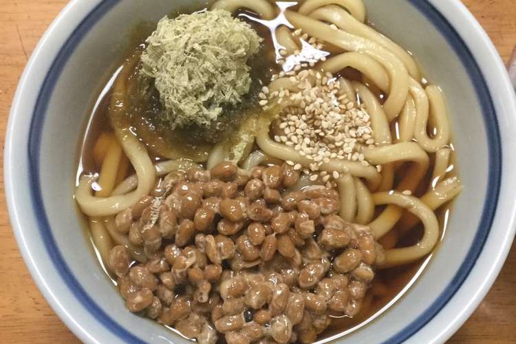 簡単 納豆 とろろ昆布のネバネバうどん レシピ 作り方 By こころニコニコ クックパッド 簡単おいしいみんなのレシピが378万品