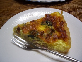 直ぐ作れるキッシュ 冷凍パイシートで
