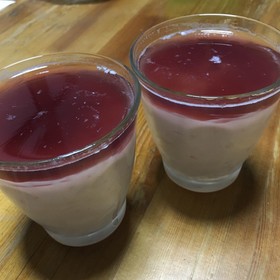 簡単ヨーグルトムース♪生クリーム不要!