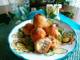 海老芋のチーズコロッケ♪