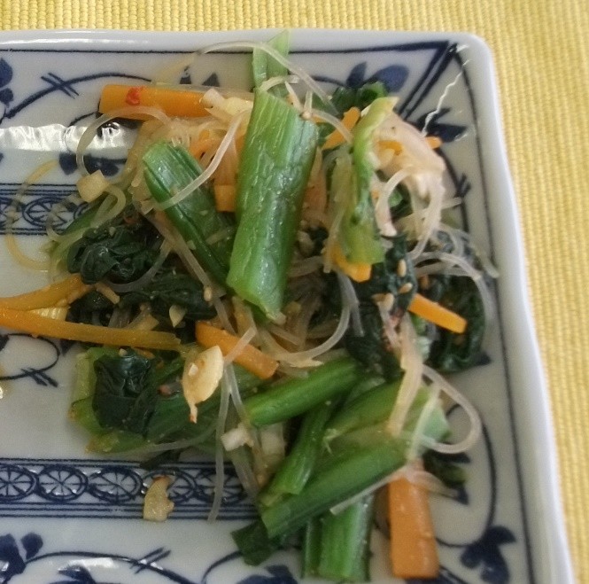 小松菜の中華風和えの画像