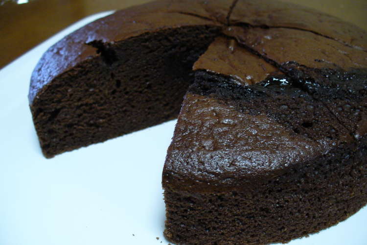 絶対簡単 ココアでチョコレートケーキ レシピ 作り方 By Rkmt クックパッド 簡単おいしいみんなのレシピが350万品