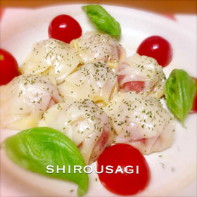 イタリア〜ン♪な焼き小籠包♡おつまみ餃子