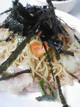 おいしぃヨ!我が家の焼きそば