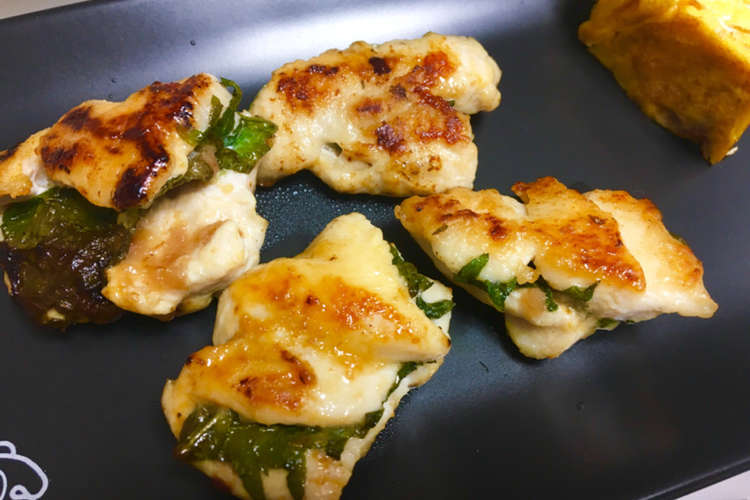 しっとり 鶏ささみの梅しそはさみ焼き レシピ 作り方 By あやkitchen クックパッド 簡単おいしいみんなのレシピが352万品