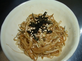 もやしの簡単ナムル★フライパンひとつで