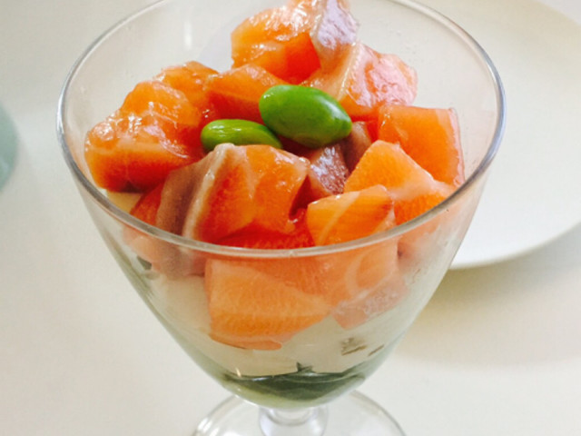 簡単 おしゃれ グラスサラダ レシピ 作り方 By ぴょん吉丸 クックパッド 簡単おいしいみんなのレシピが358万品