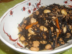義母が大絶賛!大豆た~っぷりひじき煮