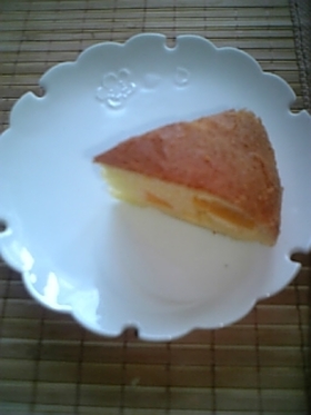 炊飯器でピーチケーキ①♪