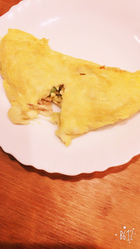簡単♬ チーズオムレツ