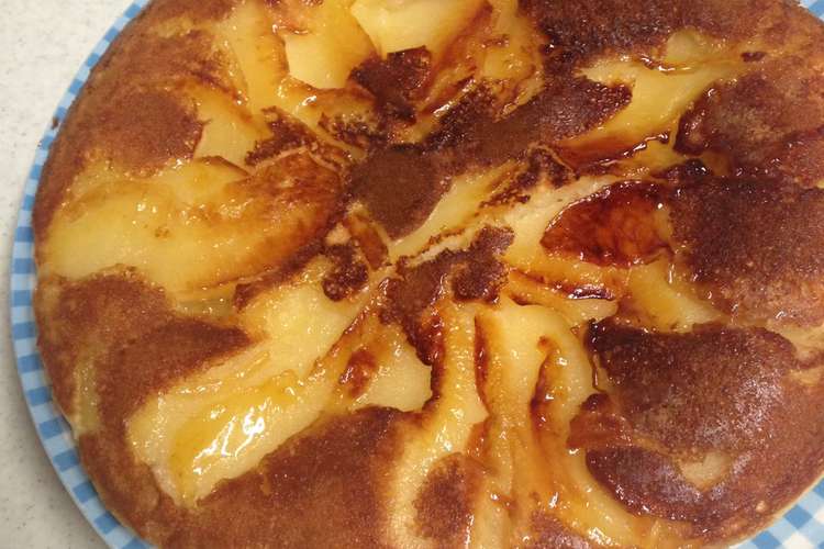 乳不使用 Hmでフライパンりんごケーキ レシピ 作り方 By ハムノコ クックパッド