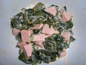 魚肉ソーセージとわかめのオーロラサラダ☆