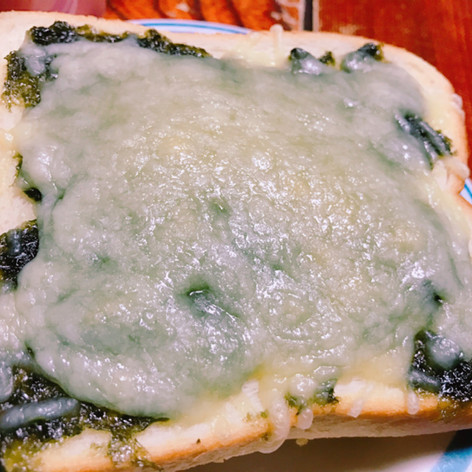 のり×チーズの絶品トースト