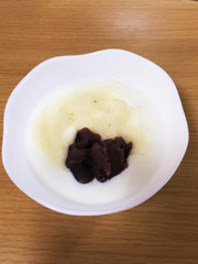 便秘解消!あんことおからの温ヨーグルトの写真