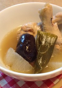 カンタン参鶏湯風スープ