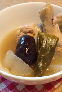 カンタン参鶏湯風スープ