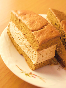 糖質制限◆とろ生カステラ風コーヒーケーキ