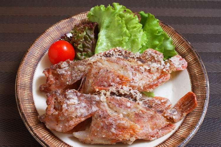 がらかぶ カサゴ のから揚げ レシピ 作り方 By 熊本県水産振興課 クックパッド 簡単おいしいみんなのレシピが353万品
