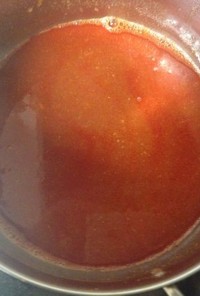 トマト風味のアメリケーヌソース