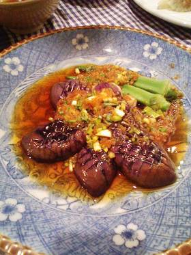 母から伝授の絶品たれ♪de焼きなす