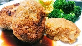 余ったカレーで♪時短!カレーコロッケ♡