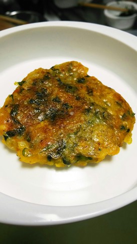 離乳食後期手掴み食べ☆三色ライスお焼き