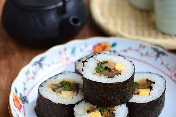 具だくさん太巻き寿司 作りおき レシピ 作り方 By 鈴木美鈴 クックパッド 簡単おいしいみんなのレシピが353万品