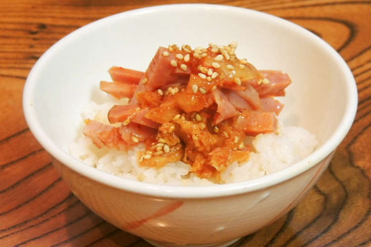 すぐ出来る お歳暮焼き豚の和え物 キムチ レシピ 作り方 By りんご華 1219 クックパッド 簡単おいしいみんなのレシピが352万品