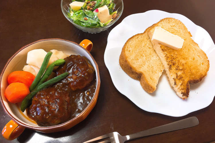 洋食屋風デミグラス煮込みハンバーグ レシピ 作り方 By Maiko218 クックパッド