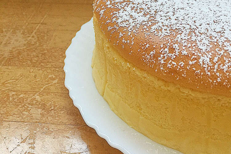 スポンジみたいなふわふわチーズケーキ レシピ 作り方 By とむとえむ クックパッド 簡単おいしいみんなのレシピが352万品