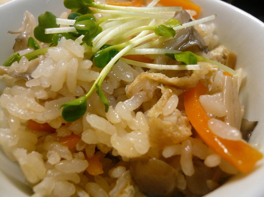 ✿土鍋de美味しいきのこご飯✿の画像